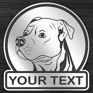 ピットブル svg、新しいバージョンのピットブル、ピットブル dxf、ピットブル png のバージョン