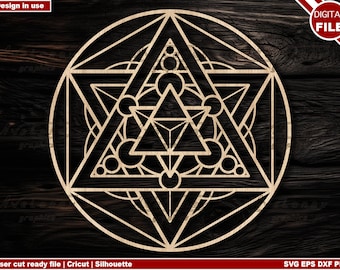 Heilige Geometrie svg, Samen des Lebens Design svg, Blume des Lebens png, Laser cut Gravur svg