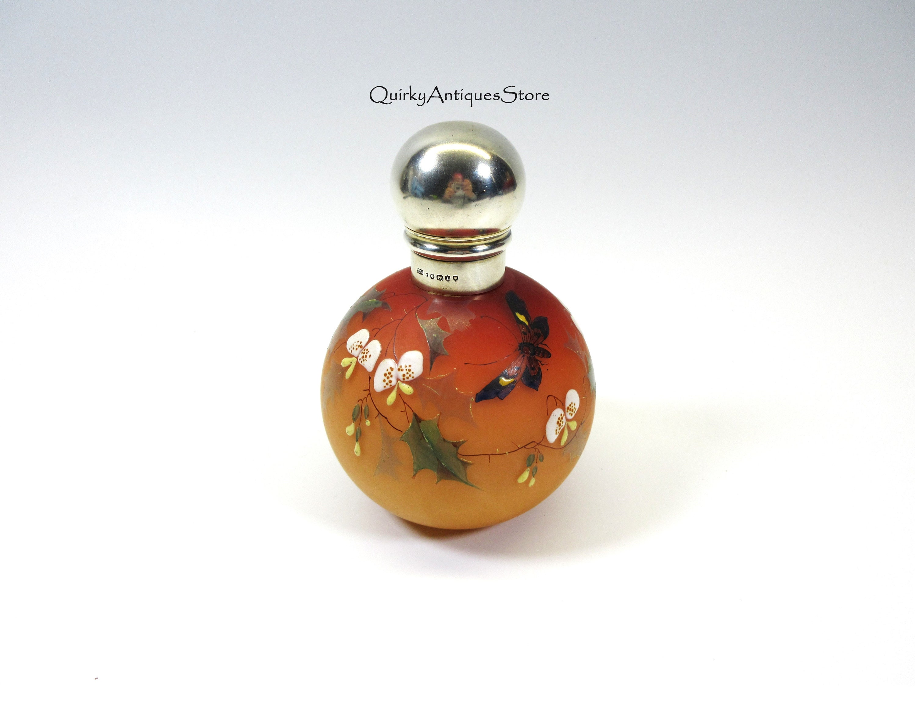 Thomas Webb Perfume Bottle - Etsy