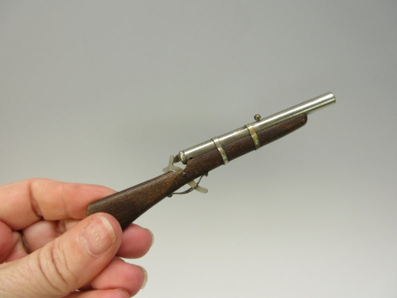 Antique Long Gun or Rifle Novelty Propelling Mechanical Pencil Etsy