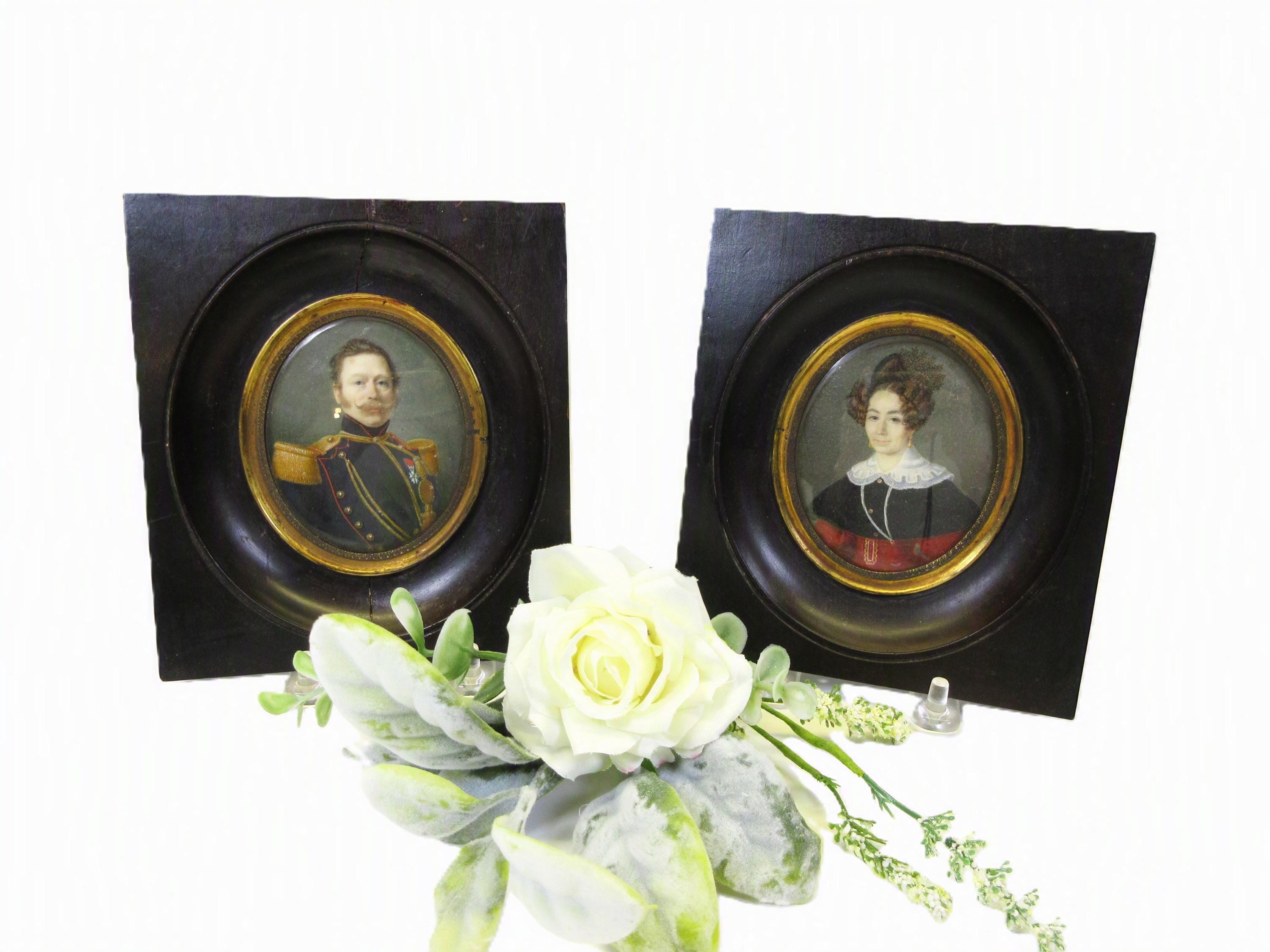 Antique Miniature Portrait of Napoleon - Etsy