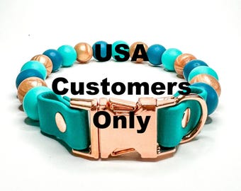 Bead Buckle Collar - USA Customers Only