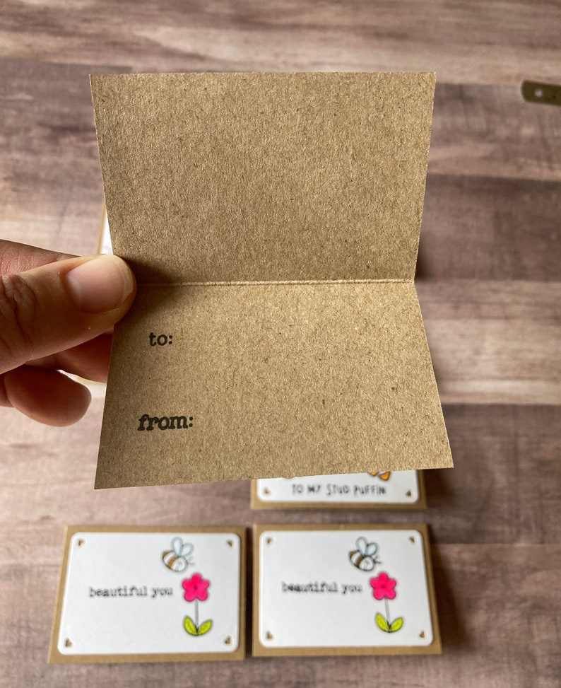Variety Set of 8 Valentine/'s Day cards and envelopes