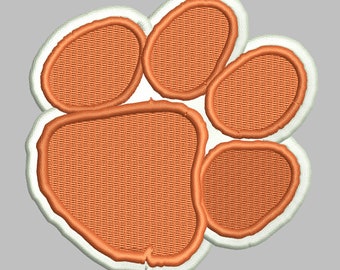 Clemson Embroidery Etsy