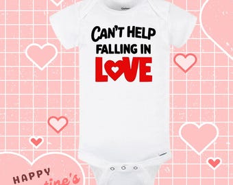 Love Me Tender Onesie, Baby Onesie, Valentine's, Father's Day, Baby Shower Gift, Unisex Baby, Elvis Baby, Elvis Presley, Baby Valentines Day