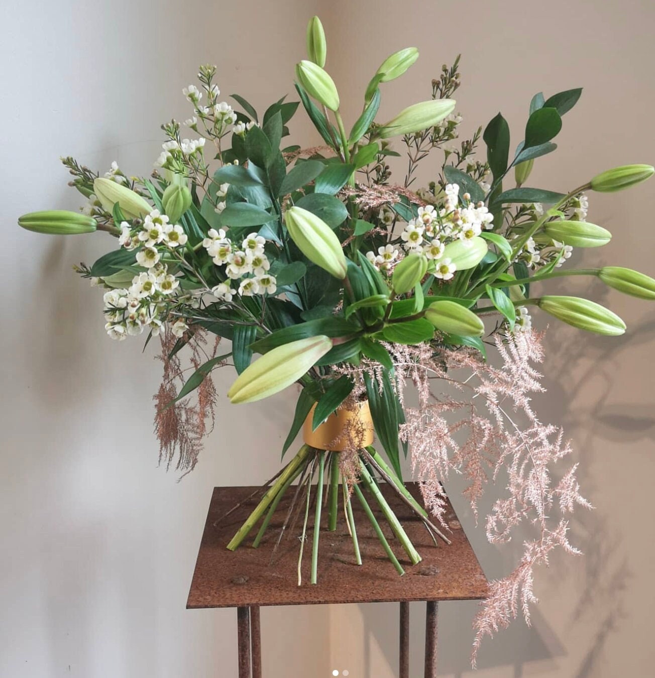 4 Ikebana Spiral-Blumenhalter - Transparent Für DIY Blumenarrangements