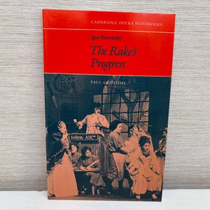 Igor Stravinsky: The Rake&#39;s Progress by Paul Griffiths (Cambridge Opera Handbooks) Paperback Book 1982