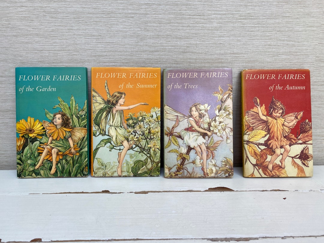 Flower Fairies by Cicely Mary Barker 1970s Hardback Childrens Books
