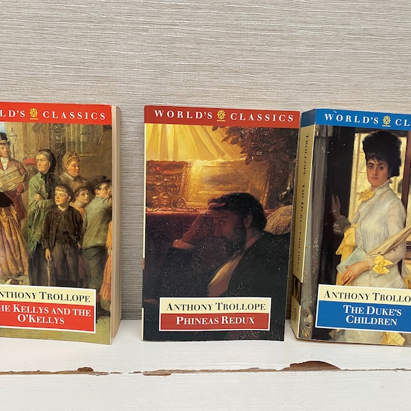 Anthony Trollope World Classics Vintage 1980/90s Paperback Books - Various Titles - Sold Individually