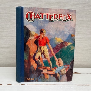 Chatterbox Vintage Annual Childrens Hardback Book - Dean and Son 1945