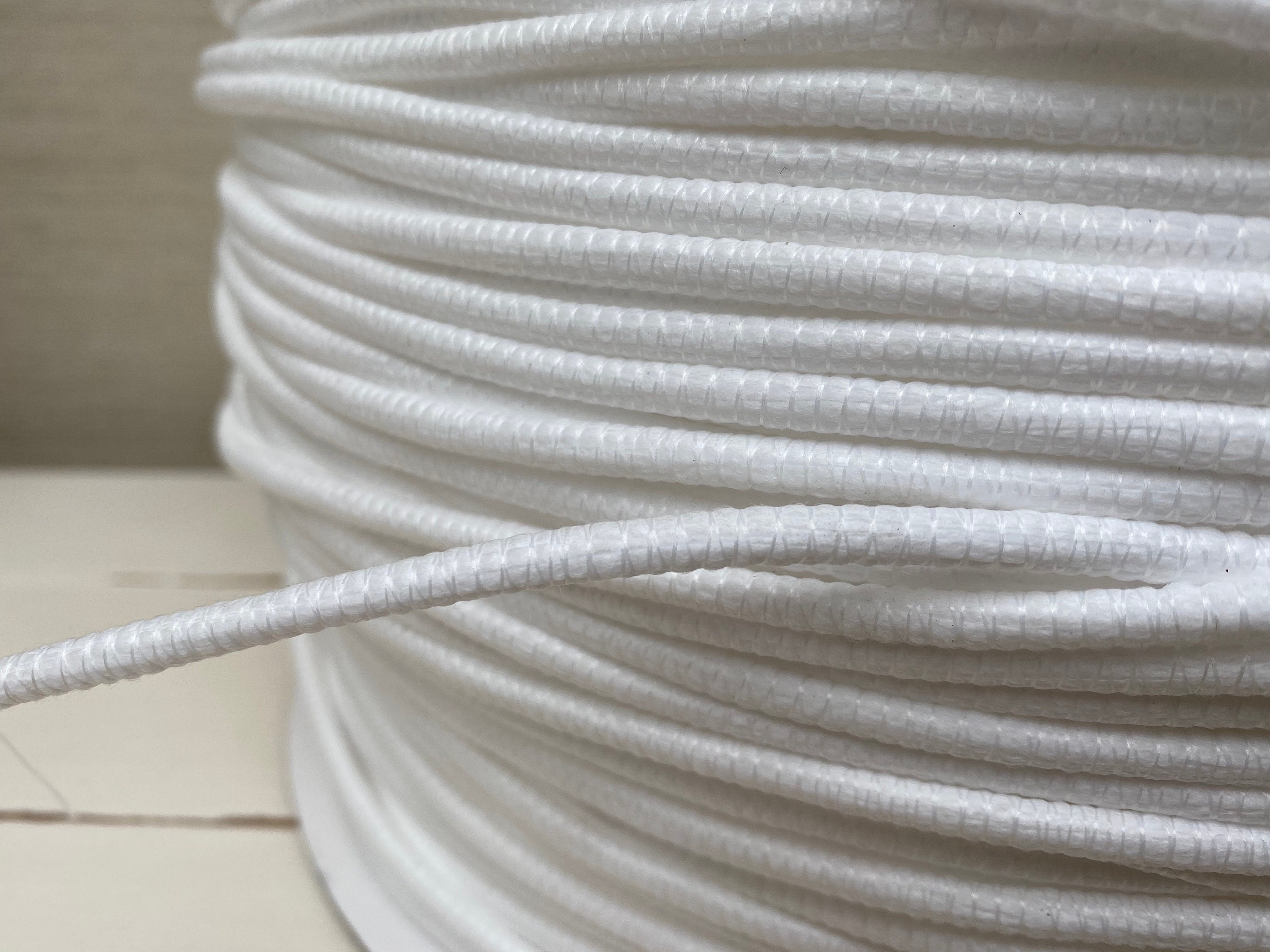 White Piping Cord 4mm Washable | Etsy