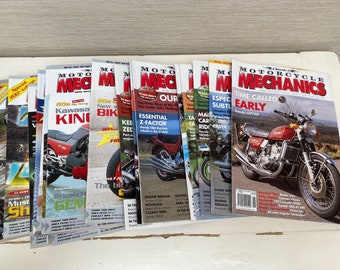 Klassische Motorrad Mechanik Vintage Zeitschriften von 2002 - 2004 - Seperately verkauft