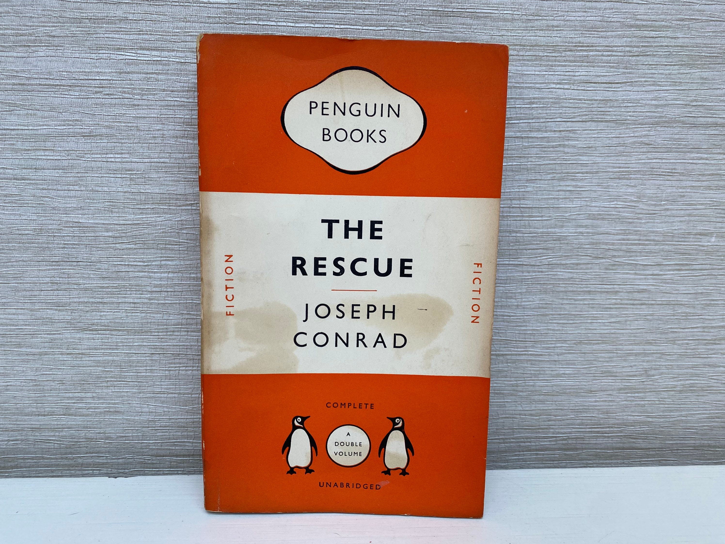 The Rescue by Joseph Conrad 1950 Vintage Penguin Paperback Book