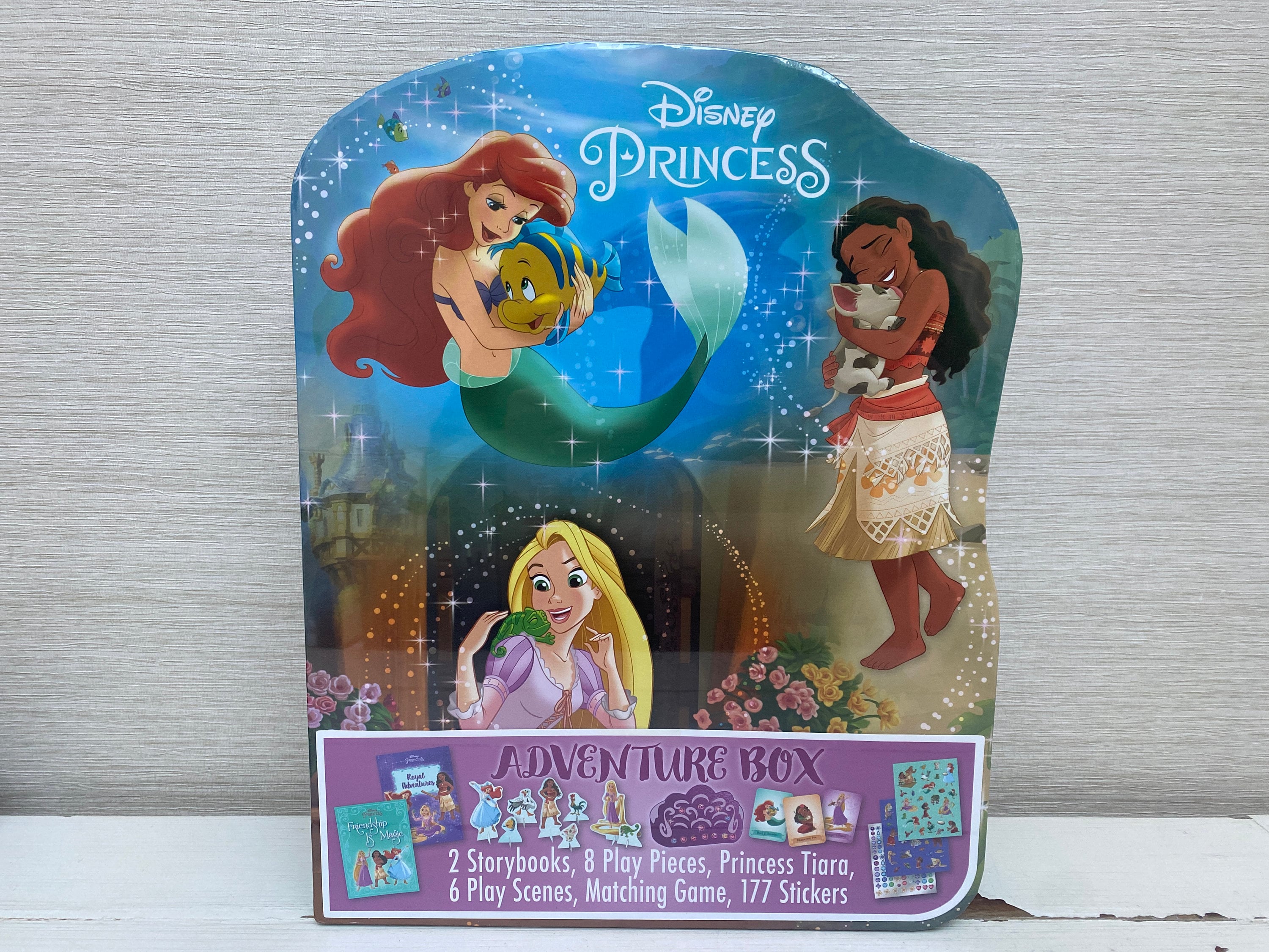 Disney Princess Adventure Box Nickelodeon Storybook Game Stickers