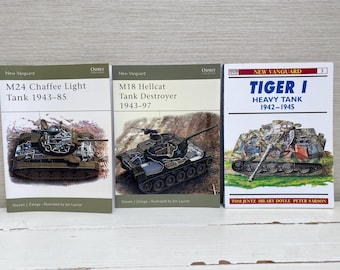 Osprey Military New Vanguard Paperback Books  - Various Titles Sold Separately