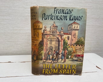 The Letter From Spain by Frances Parkinson Keyes 1959 Hardback Book First Edition Book Club Associates