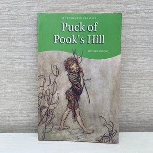 Puck of Pooks Hill autorstwa Rudyarda Kiplinga 1994 WordsworthClassics Książka w miękkiej oprawie