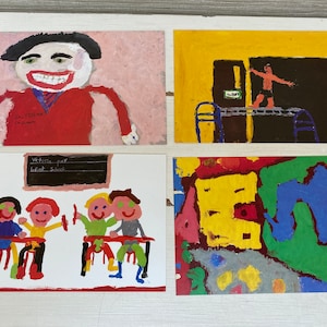 Postais do Selo Royal Mail - Concurso Nacional de Pintura da Minha Escola 3/89