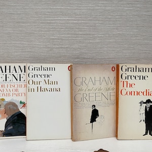 Graham Greene Vintage Penguin Taschenbücher 1970/80er Jahre - Wird einzeln verkauft