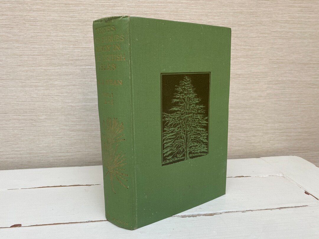 Trees and Shrubs Hardy in the British Isles by W J Bean Volume Etsy