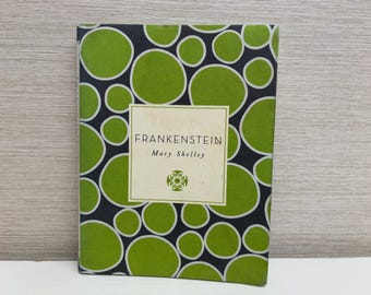 Frankenstein de Mary Shelley Libro de tapa de tela con encuadernación decorativa 2014 Race Point Publishing Classic Literature