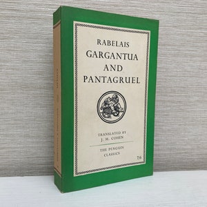 Gargantua und Pantagruel von Francois Rabelais Penguin Classics Taschenbuch 1955