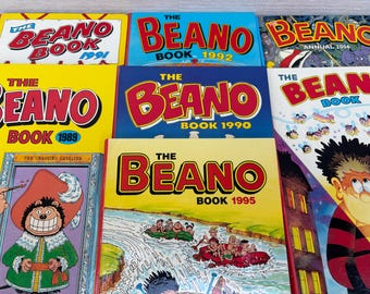 The Beano Hardback Book Annuals 1970's to Date - Sold Separately Choose Your Year