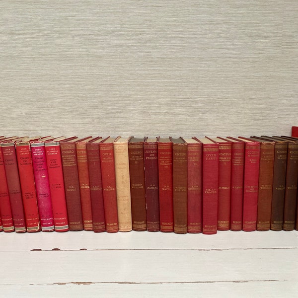 Heinemann / Harvard University Vintage Hardback Books - Loeb Classical Library  Various Titles Sold Seperately