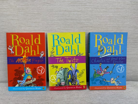 Roald Dahl Vintage Children's Paperback Books - Various Titles