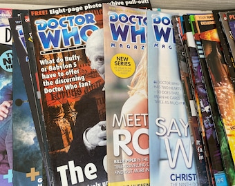 Doctor Who Magazines Various Copies Sold individually