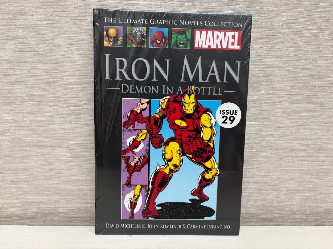 Marvel Hardback Books the Ultimate Graphic Novels Collection Iron