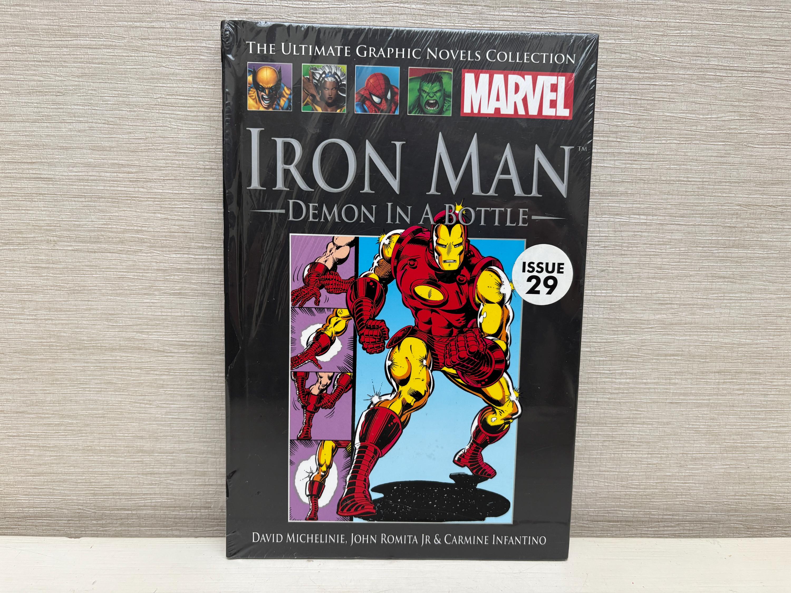 Marvel Hardback Books the Ultimate Graphic Novels Collection Iron