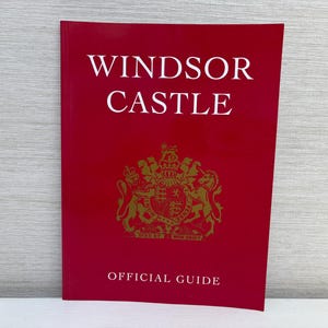 Official Guides Royal Palace Windsor Castle  1990&#39;s Paperback Book