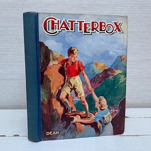 Chatterbox Vintage Annual Childrens Hardback Book - Dean and Son