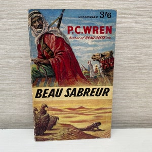 Beau Sabreur - P C Wren - 1961 Paperback