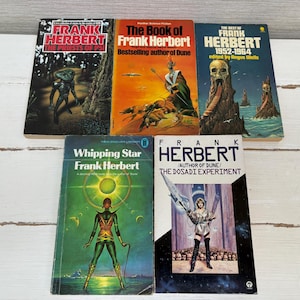 Libri tascabili di fantascienza vintage di Frank Herbert - Vari titoli venduti singolarmente