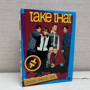 Take That Official Annual Vintage Hardback Book 1994