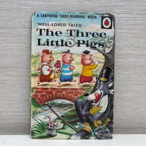 Ladybird Book the Three Little Pigs Series 606D 1965 Illustrated