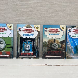 Thomas the Tank Engine & Friends Buzz Books 1990s Children&#39;s Hardback Books Vintage - Sold Separately