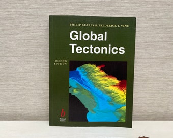 Global Tectonics by Philip Kearey & Frederick Vine 1996 Blackwell Science Paperback Text Book Second Edition