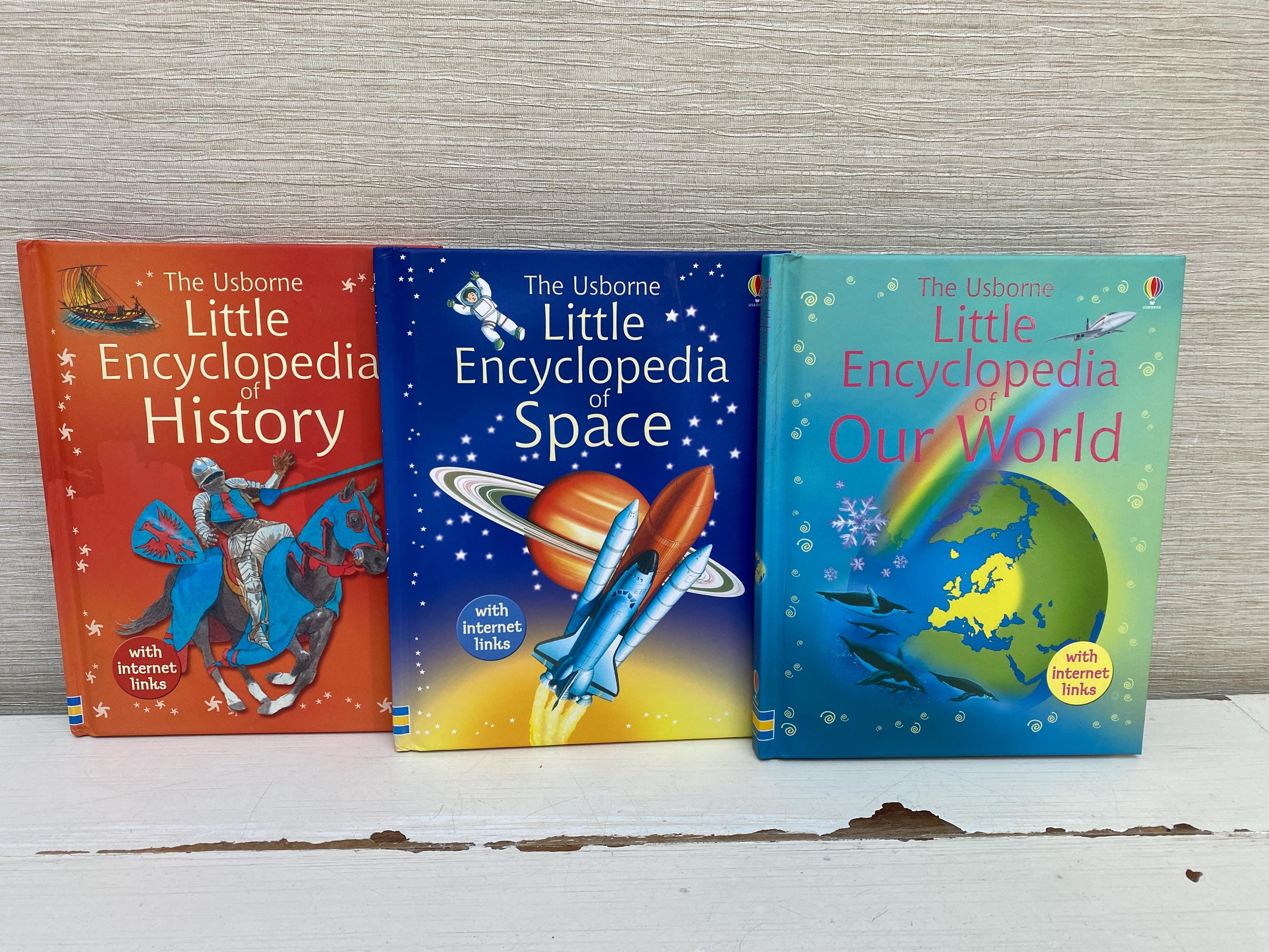 The Usborne Little Encyclopedia Children's Hardback Books Set of