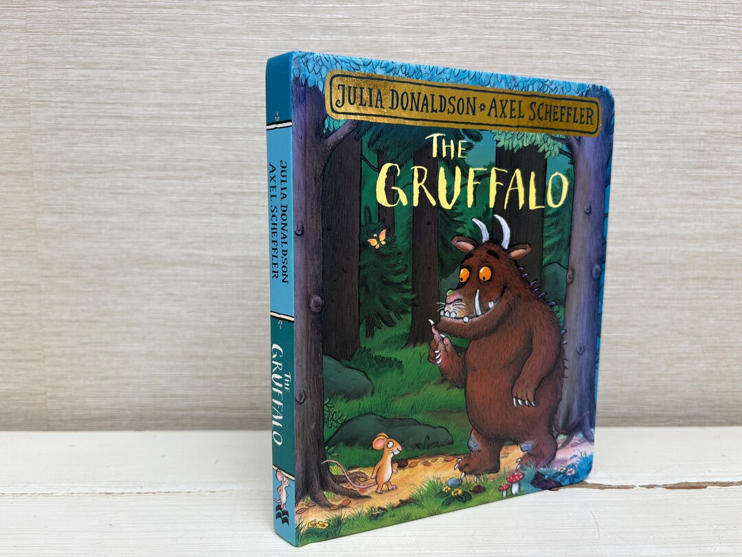 The Gruffalo Board Book By Julia Donaldson – Fun Kids' Story With Axel Scheffler Illustrations