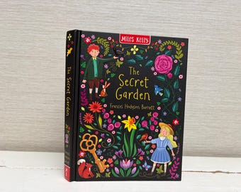 The Secret Garden by Frances Hodgson Burnett Miles Kelly Illustrated Hardback Book 2021