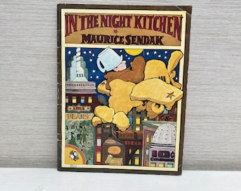 In The Night Kitchen by Maurice Sendak Vintage Puffin Paperback Book UK 6th Impression 1982