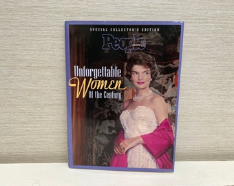 Special Collectors Edition People Weekly Hardcover Book 1998 – Unvergessliche Frauen des Jahrhunderts