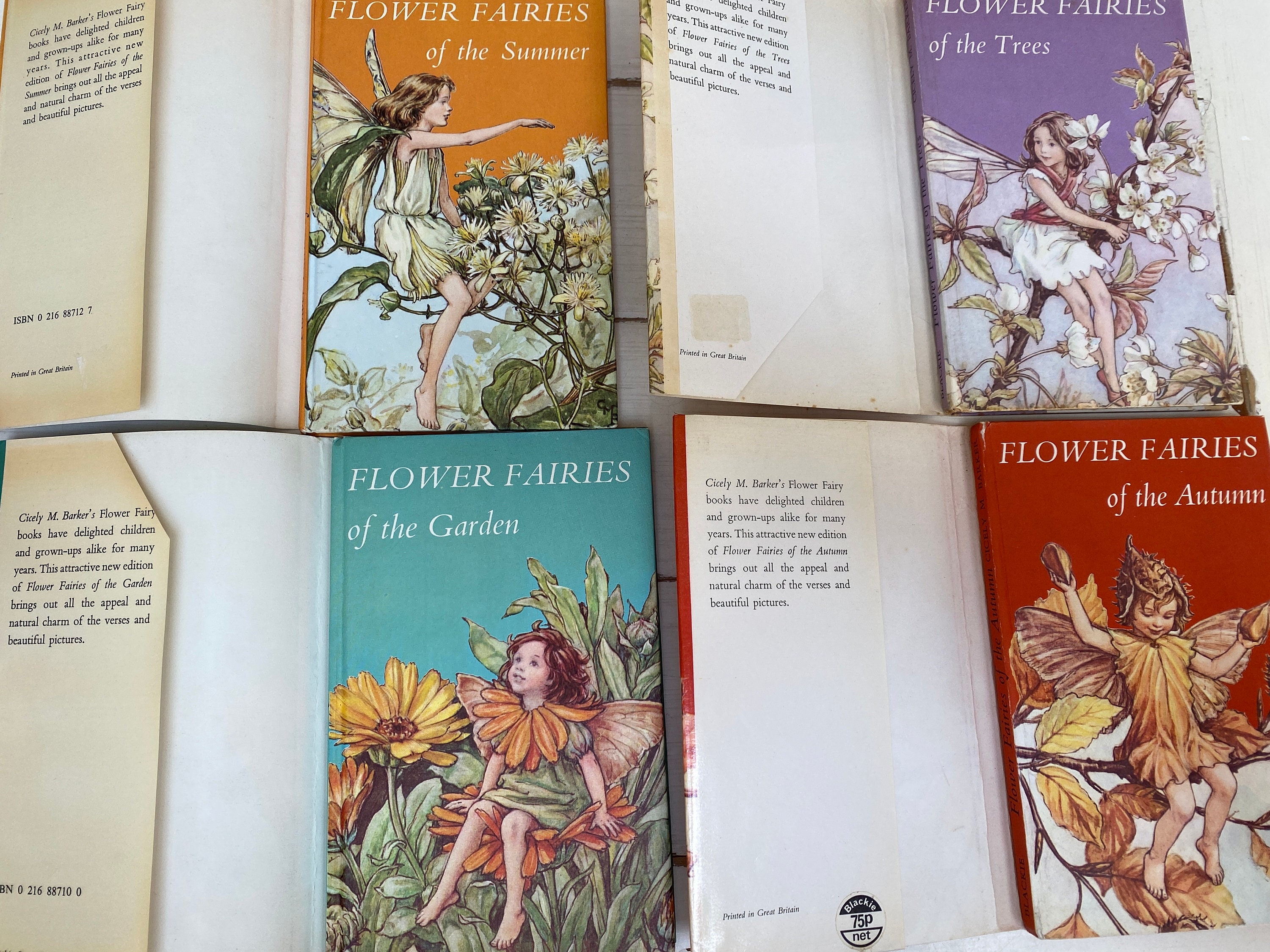 Flower Fairies by Cicely Mary Barker 1970s Hardback Childrens