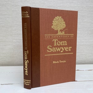 The Adventures of Tom Sawyer by 1992 Vintage Readers Digest Hardcover Book