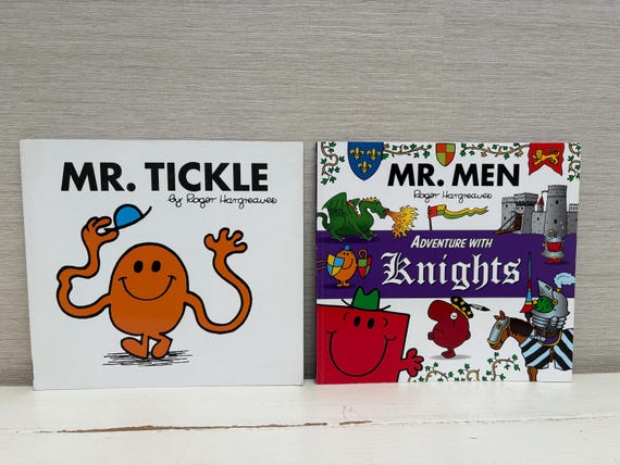 Large Format Mr Men Little Miss Paperback Books by Roger