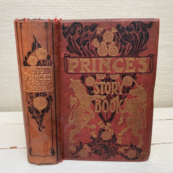 The Princes Story Book by George Gomme 1902 Antique Hardback Book - Archibald Constable & Co