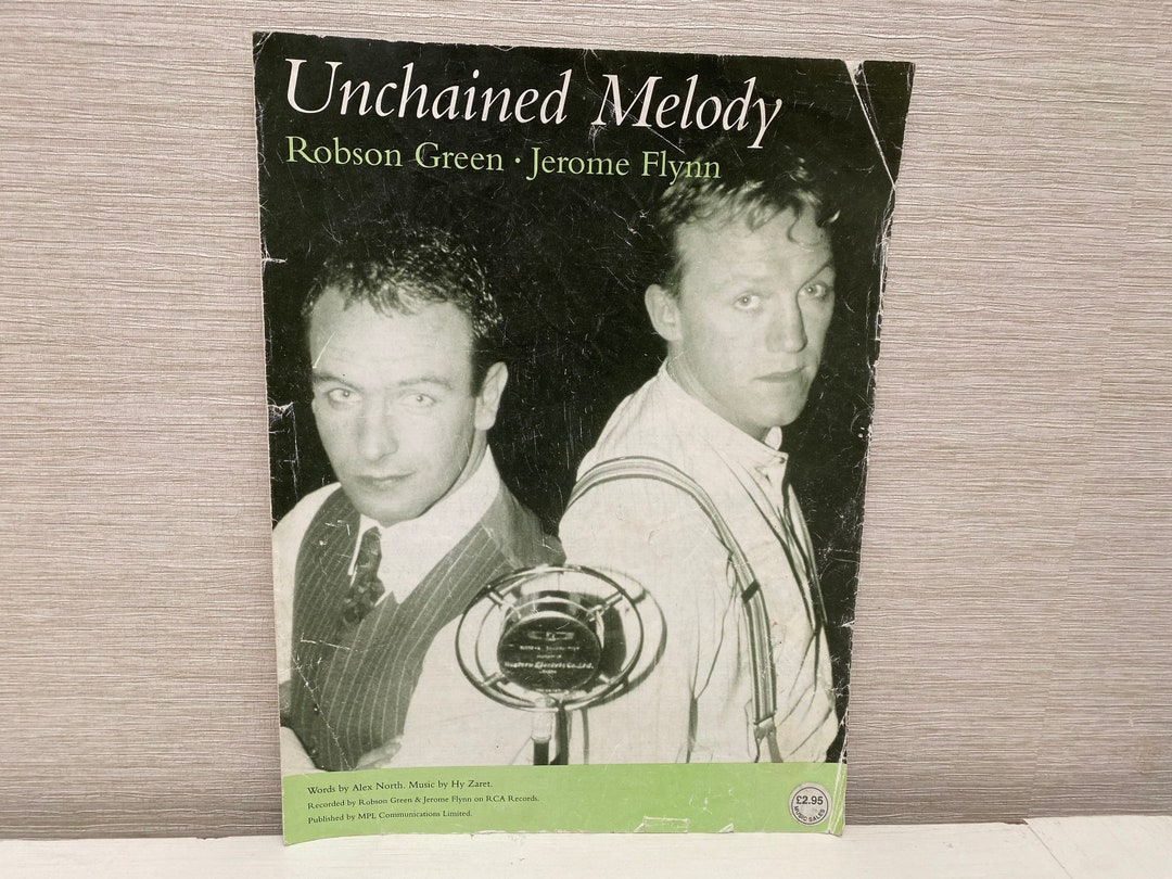 Unchained Melody Robson Green and Jerome Flynn Sheet Music and Lyrics ...